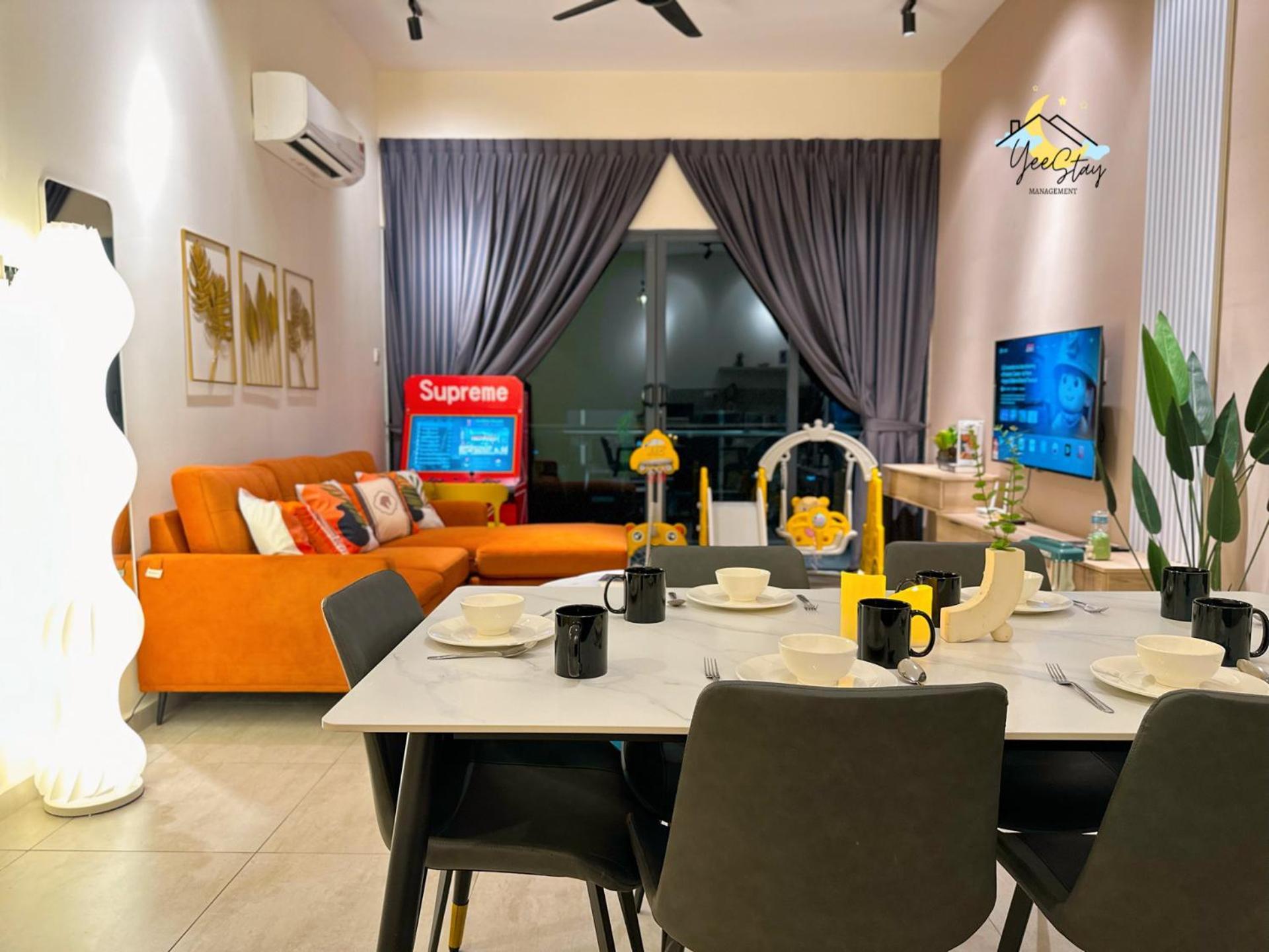Апартаменти Atlantis 8-12Pax/Netflix/Video Game/5Min To Jonker Malacca Екстер'єр фото